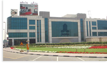 A view of the building from the Signal Junction